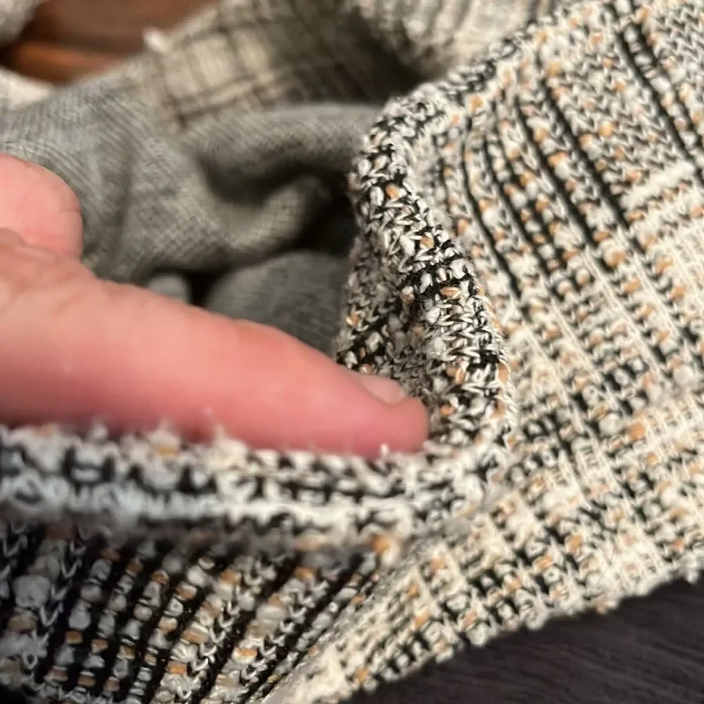 Nordstrom Rack Moda Academia Tweed Ruffle Bottom Skirt Feminine Schoolgirl - Picture 6 of 10